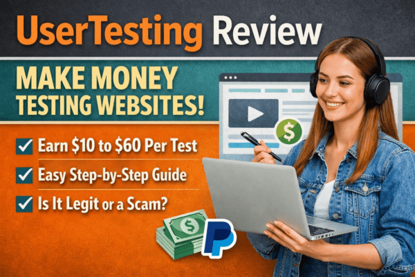 UserTesting Review: How to Make Money Testing Websites (Beginner Guide)