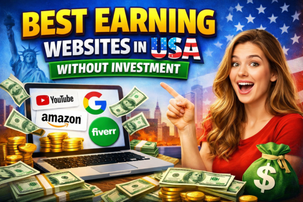 Best Earning Websites in USA Without Investment. (2026)